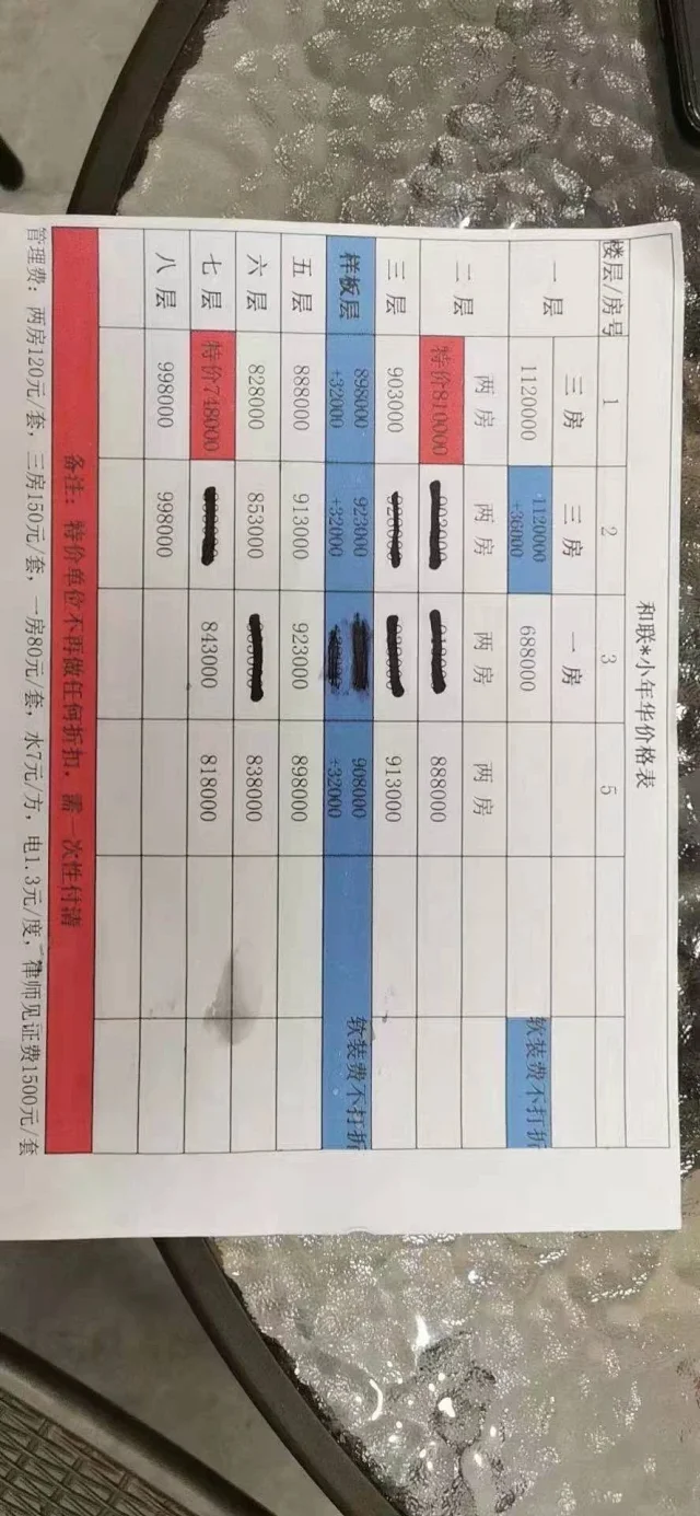 龙华和联小年华价目表.png